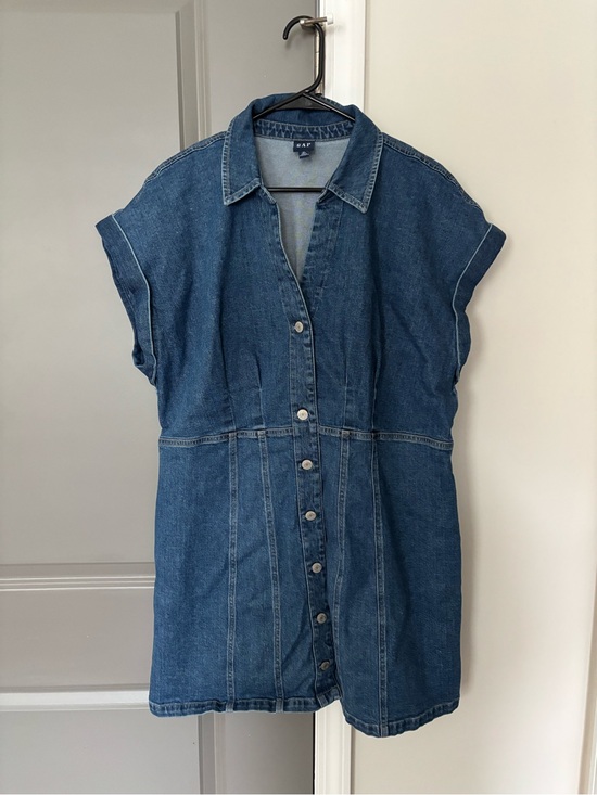 GAP Dresses & Skirts - NWOT Gap Denim Dress XL Tall